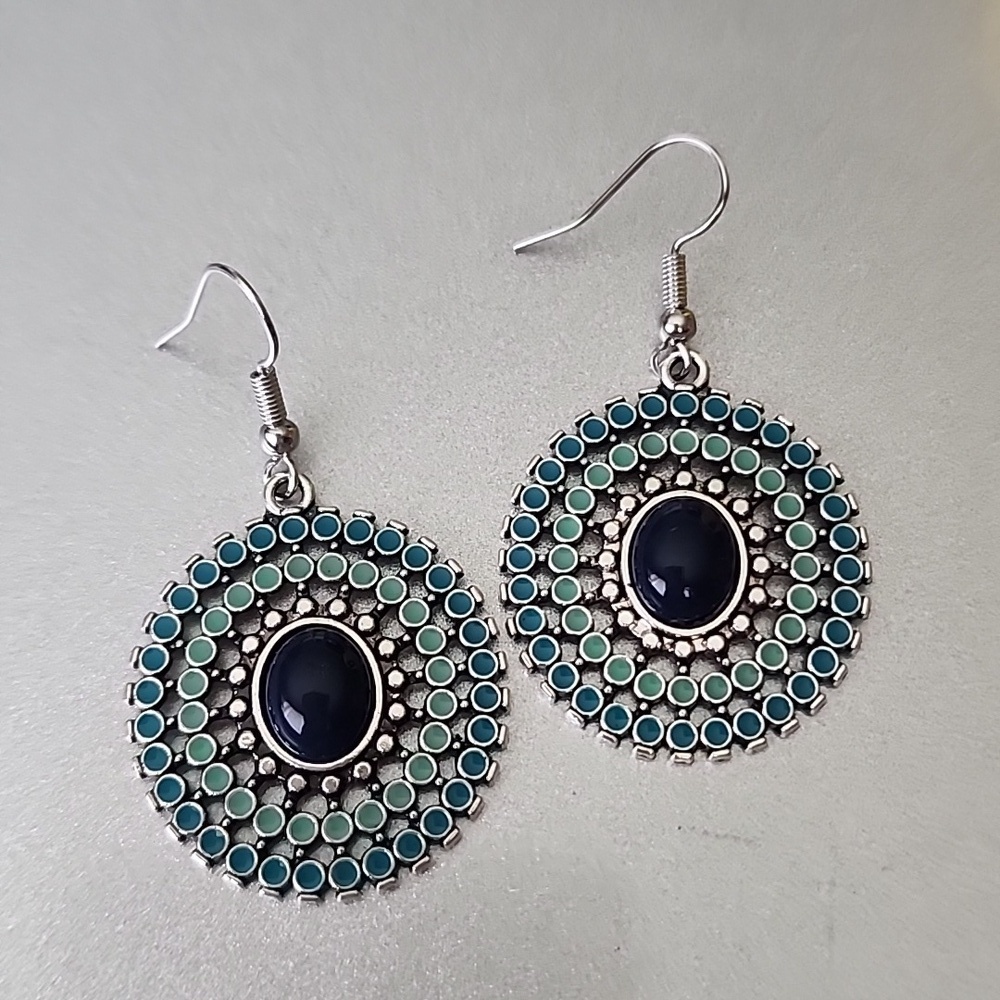 Boho Earrings Colorful boho BEADED